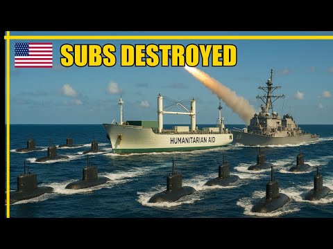 12 North Korean Submarines Ambush Humanitarian Convoy — US Destroys Them All