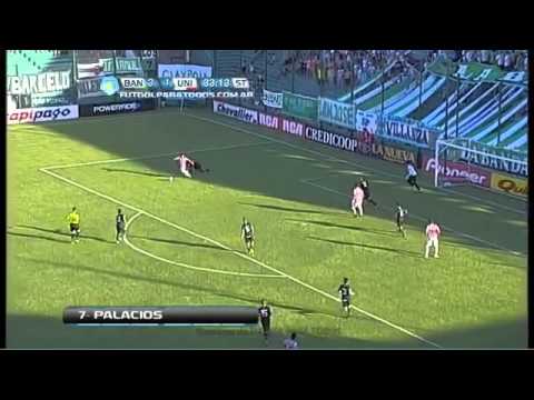 Gol de Palacios  Banfield 3 Unión 2 Fecha 21  Torneo Primera B Nacional Fútbol Para Todos