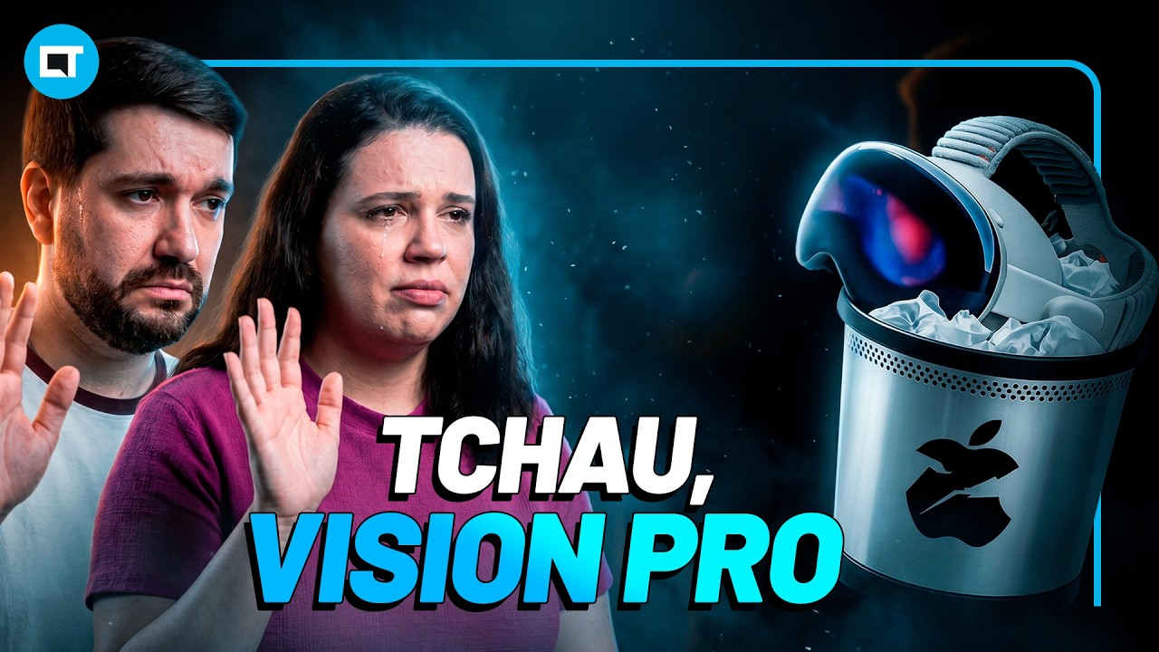 Tchau tchau, Apple Vision Pro, e até a próxima (ou não)!