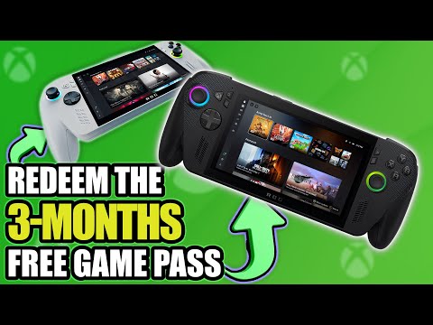 ROG XBOX ALLY/X: Redeem The 3 Month FREE GAME PASS Before It Expires