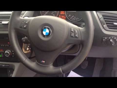 BMW X1 SDRIVE 18D M SPORT IN WHITE LOW MILEAGE FOR SALE