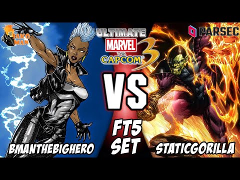 UMVC3 FT5 Set - BManTheBigHero (GR/Storm/Dr.Doom) VS StaticGorilla