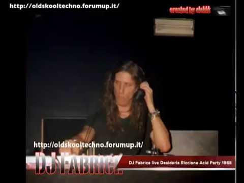 DJ Fabrice live Desideria Riccione Acid Party 1988