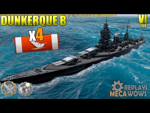 2 Brothers Damage Farm Dunkek | World of Warships Gameplay