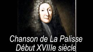 Chanson historique - chanson de la palisse XVIIIe