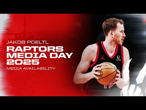 Jakob Poeltl | Media Day | September 29, 2025