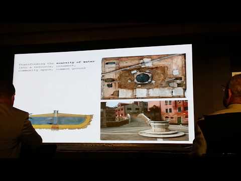 Maria Alessandra Segantini Presenting the work of C+S at the AR-UP Conference, Cairo,Egypt. Oct 16th