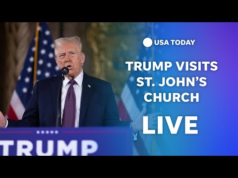WATCH LIVE: Donald Trump set to visit DC's historic St. John's Episcopal Church