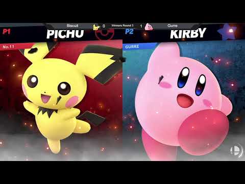 USK7 WR3 - Biscuit (Pichu) vs Gurre (Kirby) - Smash Ultimate