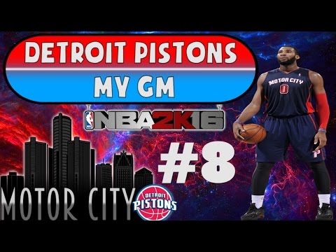 NBA 2K16 Detroit Pistons MY GM Ep. #8 - Bobby ShMURDA!!!!