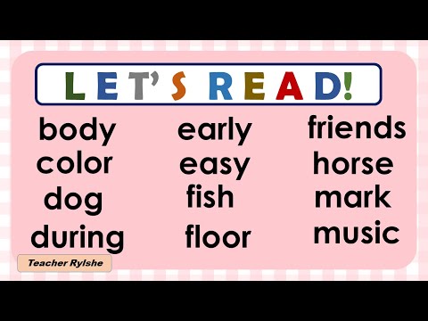 DOLCH SIGHT WORDS FOR GRADE 4 | READING LESSON FOR GRADE 4 | LEARN TO READ WORDS | NRP