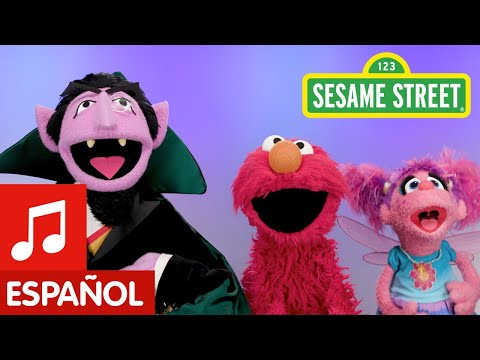 セサミストリートエルモ、アビー・カダビー、エル・コンデが登場する『幸せな会話』。 (Sesame Street: Si eres feliz y te gusta contar, cuenta con Elmo, Abby Cadabby y El Conde Contar)