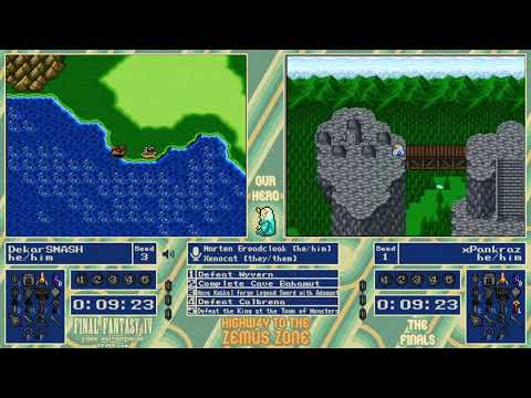 Final Fantasy IV Free Enterprise Zemus Zone 4 Finals - DekarSMASH vs xPankraz Game 1 [10/21/21]