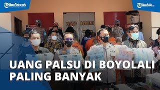 Temuan Produksi Uang Palsu di Boyolali Paling Banyak di Solo Raya, Capai 8 Ribu Lembar Lebih