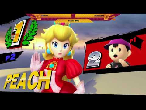 CMU:S2 - Dkdudeman (Peach) vs BooBear (Ness)