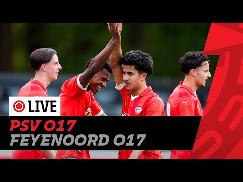 LIVE ⚽️ | PSV O17 - Feyenoord 017 (kampioenswedstrijd)