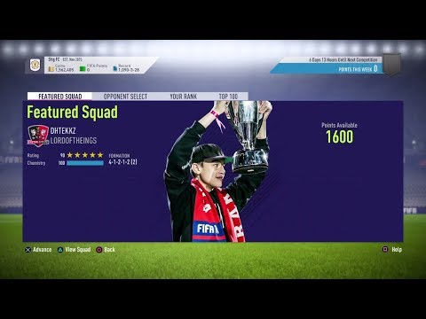 FIFA 18 Squad Battles Week 28 Rewards & DHTekkz Team