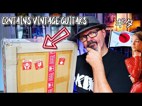 😉 Oops, I did it again... 2 more vintage Japanese Guitars: Unboxing 📦👍