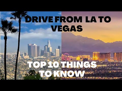 Full Drive! LA to Vegas +10 Tips for your Trip! #lasvegas