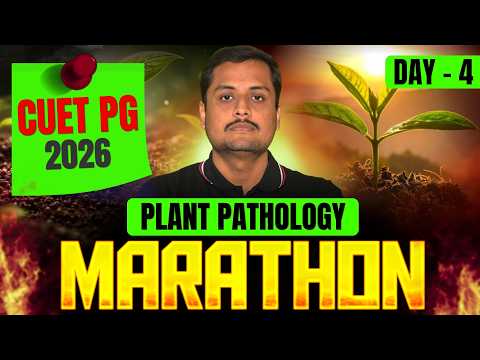 Day 04- Plant Pathology I CUET PG 2026 by IARI Wala