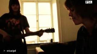 Music video thumbnail preview for First Aid Kit - Little Moon (Live Bondegatan, Stockholm 2008) by First Aid Kit