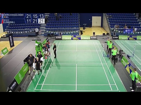 DIERICKX/GOLINSKI (BEL) vs DUNN/HALL (SCO) - FZ Forza Irish Open 2017 - MD, SF