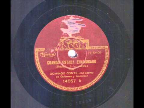 Cuando estaba enamorado Vals Domingo Conte con guits y acord