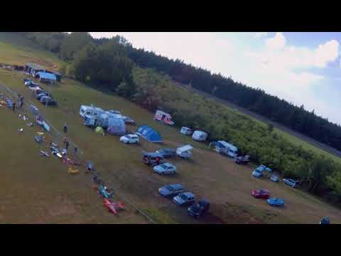 MFG Leck in Bordelum, Flugtag 2018, Freundschaftsfliegen, Luftaufnahme mit E-flite Timber