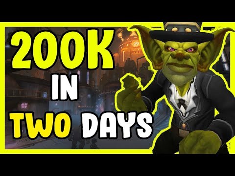 200k With Inscription In Two Days In WoW BFA 8.3 - Gold Making, Gold Farming Guide