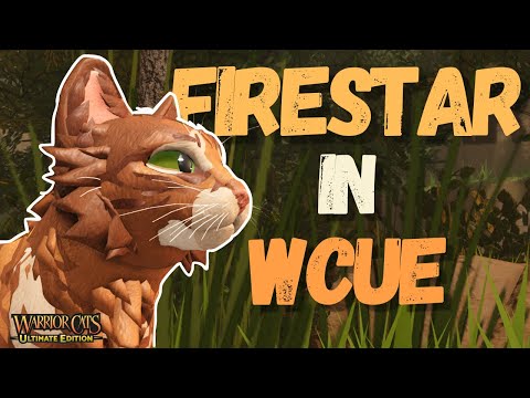 I Made Firestar in WCUE (Roblox Warrior Cats!)