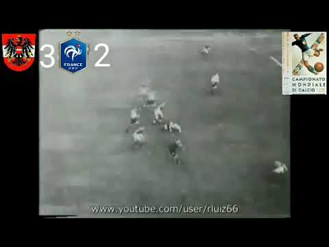 Austria 3:2 Francia (OCTAVOS DE FINAL-ITALIA 1934)
