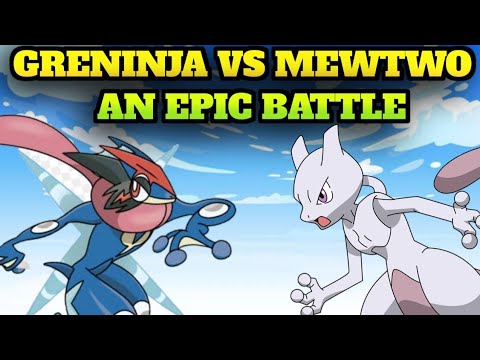 Greninja Vs Mewtwo Amv | Be a Hero | Epic Battle | Ash Catches Mewtwo 🤩