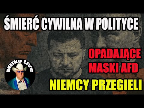 Civilian deaths in politics. Masks falling off in the AFD. How the Germans overstepped. Ziobro in...