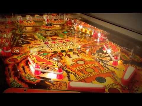 KISS pinball machine gameplay (Bally, 1978)