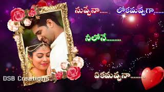 Romantic love song Full screen telugu whatsapp sta