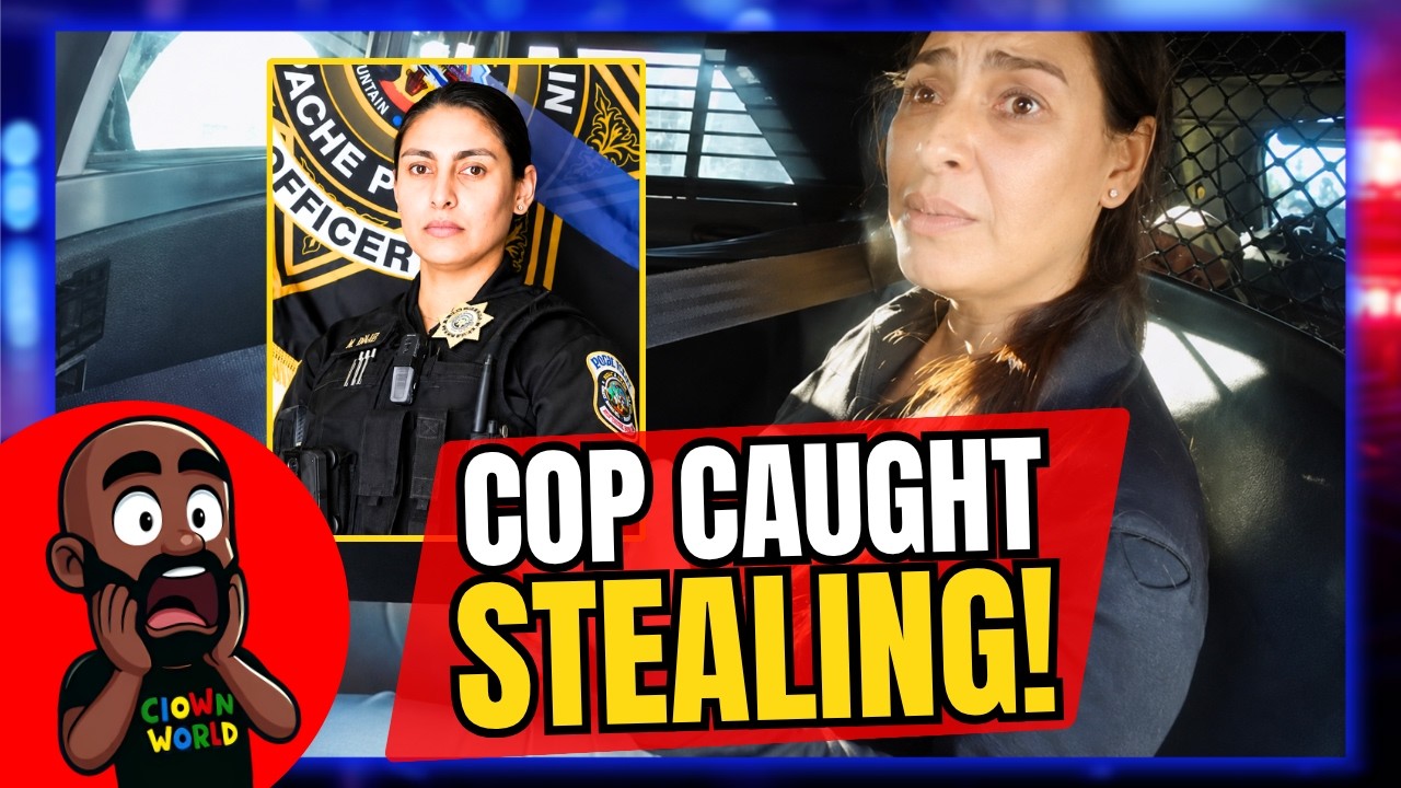Female Officer Caught SHOPLIFTING While In Uniform!