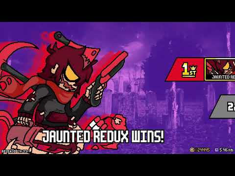 Rivals of Aether Workshop: Jaunted REDUX vs Saji (lvl9 CPU)