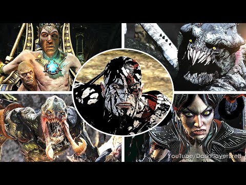 God of War Ascension - All Bosses In Chronological Order (With Cutscenes) [4K 60FPS]