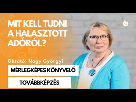Kreditpontok 2024 - Mit kell tudni a halasztott adóról?
