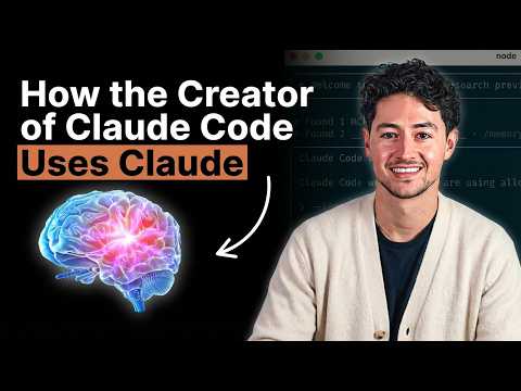 "I built Claude Code. Here are my ten hacks" (masterclass)