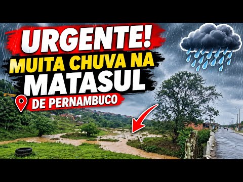 MUITA CHUVA NAS ÚLTIMAS 24 HORAS EM ÁGUA PRETA-PE,VEJA SITUAÇÃO DOS RIOS.06/07/2026.