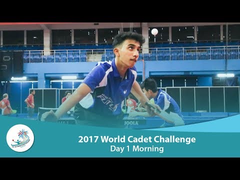 ITTF World Cadet Challenge: Day 1 Morning