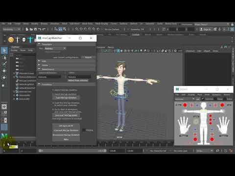Mocap to Maya 3. MoCapMatcher