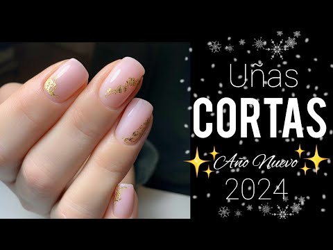UÑAS 2024 TENDENCIA|AÑO NUEVO 💅🏻#tendency #diseñosdeuñas #uñascortas  #desingnails #tendenciaenuñas
