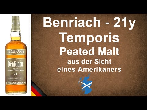 Benriach 21 Jahre alt Temporis Peated Single Malt Scotch Whisky Verkostung von WhiskyJason