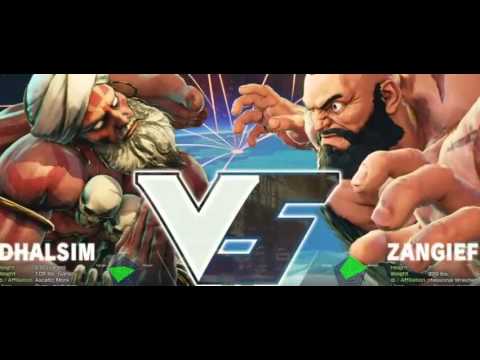 Street Fighter V  Mad Catz V Cup Day 1   Team Mike Ross vs Team Combofiend   Zhi vs Snake Eyez