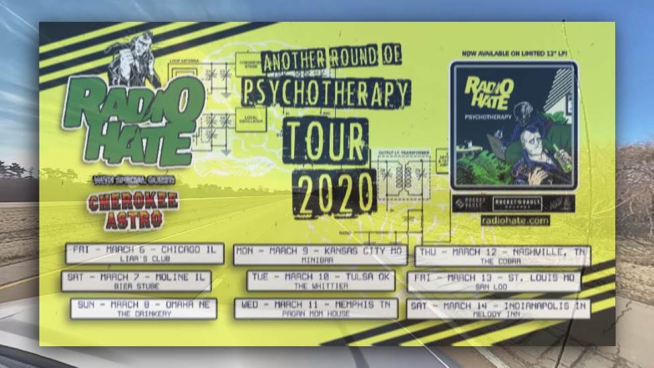 Radio Hate - Another Round Of Psychotherapy Tour 2020 (Official Video)