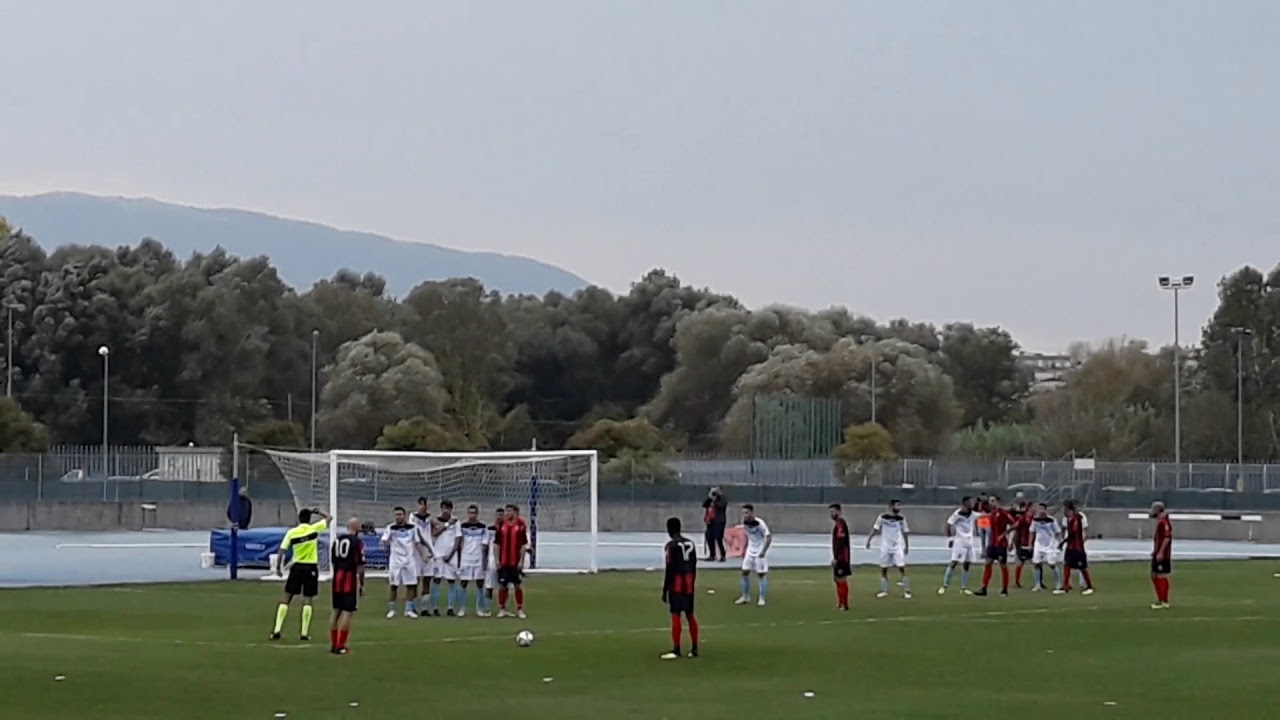 Il gol del Campobasso nel derby contro l’Isernia