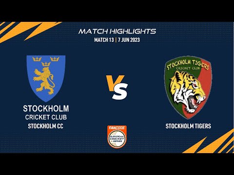 Match 13 - STO vs STG | Highlights | FanCode ECS Sweden | 7 June 2023 | ECS23.428