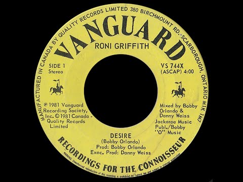 Roni Griffith ~ Desire 1981 Disco Purrfection Version